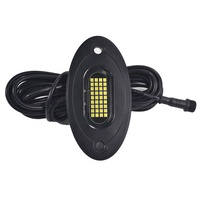 Kingshowstar - Nouveauté - Prix d'usine le plus bas - 36 LED - Lumière blanche pure - Robuste et durable - Lumière de roche pour utilisation en extérieur et hors route