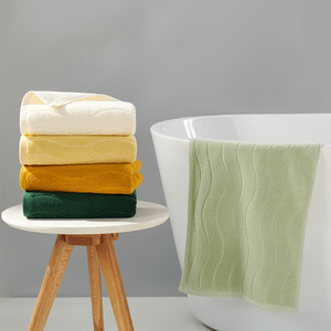 ผ้าเช็ดหน้าผ้าฝ้ายแท้สีทึบ 34x75 ซม. ผ้าเช็ดหน้ารูปสี่เหลี่ยมผืนผ้าแห้งเร็วสำหรับใช้ในบ้าน M2922 - Product Image 2