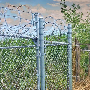 Rouleau de grillage cyclone galvanisé JoyLink 4 pieds, 5 pieds, 6 pieds, 8 pieds, pour ferme, jardin, clôture en mailles de chaîne revêtue de PVC - Product Image 2