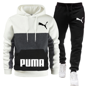 2025 Herbst/Winter Herren Casual Sports 2-teiliges Set Bedruckter Hoodie mit warmen Hosen Modische Top-Marken jacke Anpassbares Logo - Product Image 5