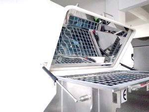 عالية الجودة أفقي المسمار الشريط التوابل الدقيق القهوة مسحوق بروتين خلاط خلاط - Product Image 5