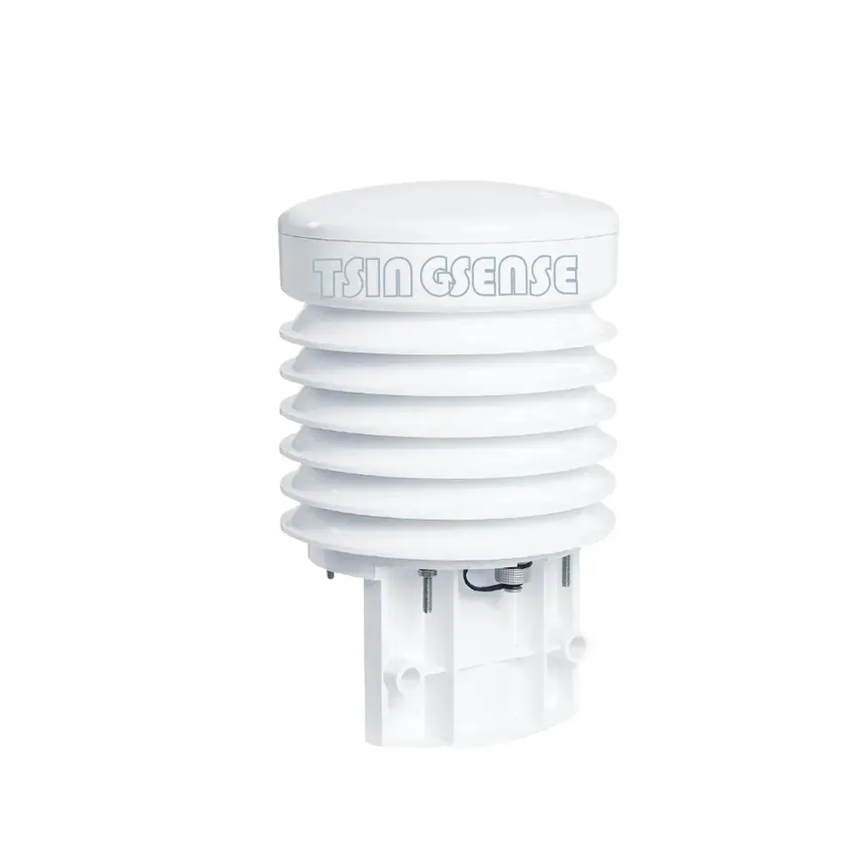 WTS201 Outdoor RS485 integrated air temperature humidity pressure wind sensor compact automatic weather station