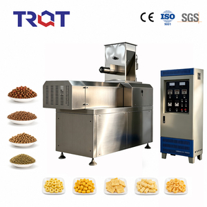 เครื่องอัดรีดแบบสกรูคู่ขนาดเล็กสำหรับผลิตอาหารปลาแบบลอยน้ำ อาหารสุนัขและแมว - Product Image 1