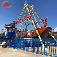 Bateau pirate à thème personnalisé de 24 places, en acier renforcé et PRV, manège mécanique pour équipement de parc d'attractions neuf