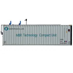 MBR/MBBR konteyner atıksu arıtma tesisi ve teknoloji akıllı kompakt ünite