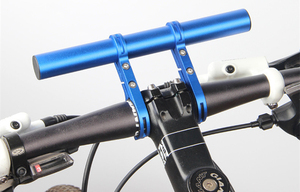 Support de téléphone multifonction en alliage d'aluminium pour lampe torche et appareil photo, double fixation pour extensions de <span class=keywords><strong>guidon</strong></span> de vélo, trottinette et <span class=keywords><strong>moto</strong></span> - Product Image 3