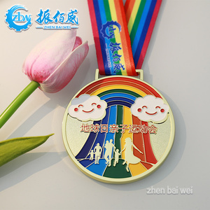 Medalla Deportiva de Aleación de Zinc en Plata, Bronce y Oro, con Rotación 3D, para Fútbol, Maratón, Carreras, Personalizable, Ecológica, Grabado Láser - Product Image 6