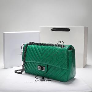 Borsa Tote <span class=keywords><strong>di</strong></span> Lusso in Pelle <span class=keywords><strong>di</strong></span> Marca Designer, Importatore <span class=keywords><strong>di</strong></span> Articoli in Pelle, Borsa Ispirata al Lusso, Borsa a Tracolla in Pelle Caviar per Signore - Product Image 2