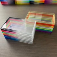 Противоударные прозрачные защитные панели (бамперы) разных цветов для карт PSA Graded Card Slabs в наличии, быстрая доставка