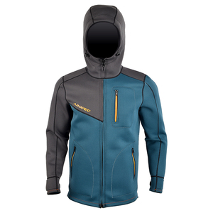 Chaqueta térmica de neopreno de 2mm Unisex de fabricante profesional, traje de neopreno impermeable de secado rápido, capucha, diseño impreso para surf - Product Image 1