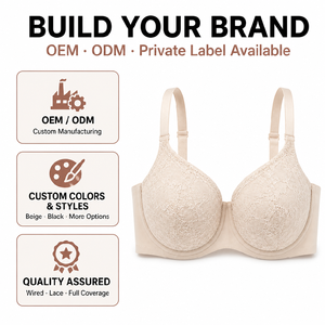 Reggiseno da donna sexy in pizzo, <span class=keywords><strong>senza</strong></span> fili, push-up, modellante, <span class=keywords><strong>senza</strong></span> cuciture, confortevole, per feste - Hot Sale Plus Size - Product Image 3