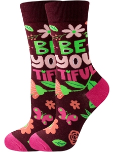 Chaussettes en coton tricotées à motif animalier fantaisie et amusant pour femmes, nouveauté mode, mignonnes, longues, à motifs de fruits, vente en gros - Product Image 6