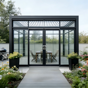 Pérgola Residencial Moderna y Minimalista <span class=keywords><strong>de</strong></span> 3x3m con Techo <span class=keywords><strong>de</strong></span> Láminas, Estructura <span class=keywords><strong>de</strong></span> Aluminio Ligera, Impermeable y Ecológica para Patio Trasero - Product Image 2