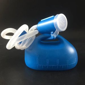 Bacinica de Gran Capacidad con Orinal, Tipo Ovalado de Plástico, para Hombres Mayores, con Tapa, a Prueba de Olores, Recolector de Orina para Adultos - Product Image 4