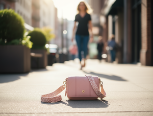 Borsa a Tracolla da Donna in Microfibra Sintetica con Chiusura a Cerniera e Tracolla Singola, Tinta Unita per Tutte le Stagioni - Product Image 2