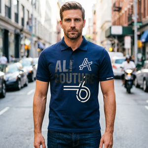 Camiseta Polo Personalizada para Hombre, Estilo Urbano, Algodón de Alta Calidad, Logotipo Serigrafiado, <span class=keywords><strong>Marca</strong></span> de Diseñador, Camisetas Polo Extra Grandes para Hombre - Product Image 2
