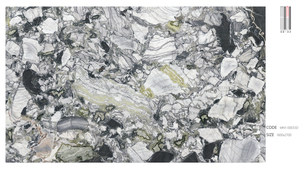 Moderno 1000*3000mm 15mm 20mm belleza blanca mármol prefabricada <span class=keywords><strong>cocina</strong></span> porcelana encimera - Product Image 3