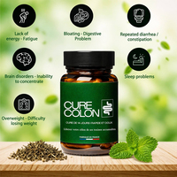 Cápsulas de Extracto de Hierbas Naturales CURE COLON, Marca Privada OEM ODM, Suplemento para el Apoyo Inmunológico en Adultos, 28 Unidades