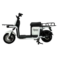 Vélo électrique 1000W 60V avec cadre en acier et batterie 60V V8, idéal pour la livraison de marchandises et de repas - Vente en gros directe usine Chine 2026