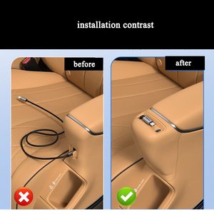 Chargeur rapide pour la deuxième rangée de sièges arrière de voiture pour Denza D9 2022 2023 2024 2025 2026 Modification et mise à niveau automatique - Product Image 3