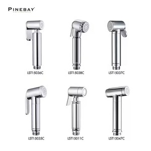 PINEBAY Best Price Bathroom <strong>Muslim</strong> <strong>Shower</strong> Handheld <strong>Shattaf</strong> Bidet Wall Mounted Toilet Brass Bidet Sprayer - Product Image 4