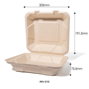 Precios Bajos en Contenedores con Tapa Abatible de 6, 8 y 9 Pulgadas, Cajas para Llevar, Suministros para Restaurantes, Contenedores de Alimentos para Llevar en Venta - Product Image 2