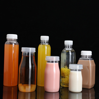 Envase de Plástico Transparente para Bebidas, Diseño de Botella de Agua, Botella de Leche, Envase de 100ml 200ml 300ml, Barato, Penang, Malasia