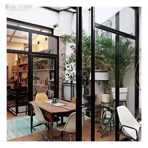 Fuson Nouvelle Mode Personnalisé 10X12 12X20 Autonome Low-E Maison en Verre 4 Saisons <span class=keywords><strong>Solarium</strong></span> Véranda en Aluminium Solaires - Product Image 3