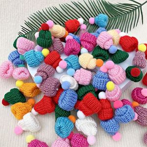 <b>Mini</b> Cute Christmas Knitted Hat Christmas New Year Cute Creative Finger Hat Christmas Supplies - Product Image 2