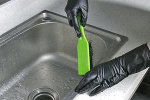 Gants d'examen jetables en mélange de nitrile et de vinyle d'épaisseur - Product Image 6