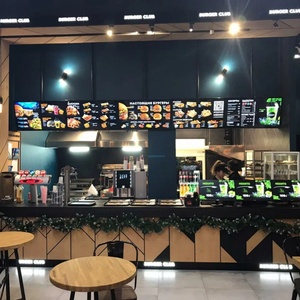 Custom Menu Board Display <b>Led</b> Backlit <b>Light</b> <b>Box</b> Ultra-Thin Wall Mounted Advertising <b>Light</b> <b>Box</b> for Fast Food Restaurant - Product Image 3