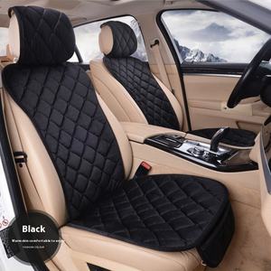 Wholesale Three-Piece Winter Sports Design Plush Car <strong>Seat</strong> <strong>Cover</strong> Set Soft Single Piece Rear Waist <strong>Cover</strong> &amp; Warm Front <strong>Seat</strong> <strong>Cover</strong> - Product Image 4