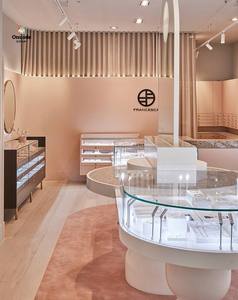 ตู้โชว์เครื่องประดับสั่งทำพิเศษ ตู้โชว์กระจกหรูหราสำหรับร้านค้าระดับไฮเอนด์  โซลูชั่นการออกแบบตกแต่งภายในแบบครบวงจร |   การออกแบบร้านค้าแบบครบวงจร - Product Image 5