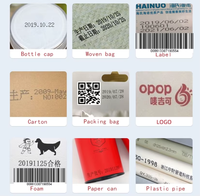 Imprimante portable portable Yaomatec 12.7mm pour l'impression de sac à pain concave et convexe Code à barres de date QR Code Mini imprimante à jet d'encre