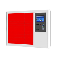 Kiosque de livraison express en libre-service 24 heures sur 24 avec système de stockage intelligent à serrure électronique Casier à colis