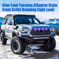 Grilles LED RGB OVOVS Raptor pour Toyota Tacoma TRD Off-Road & Sport 2020-2023