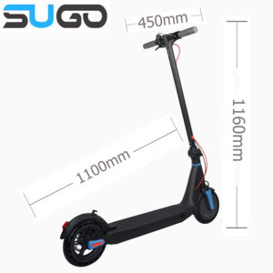 Trottinette Électrique Pliante Design avec Support de Pied <span class=keywords><strong>Portable</strong></span> pour Transfert en Métro - Product Image 3