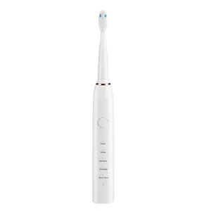 Электрическая зубная щетка для полости рта, водонепроницаемая, с умным таймером