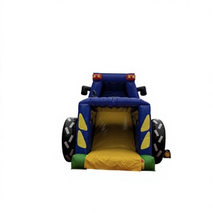 Nuevo Diseño de Castillo Inflable con Tobogán y Obstáculos para Fiestas y Eventos en <span class=keywords><strong>Alquiler</strong></span> - Product Image 3