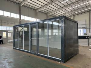 Nhà di động đúc sẵn trại Tị nạn mô-đun văn phòng tạm thời Z loại 20ft gấp nhà <span class=keywords><strong>CONTAINER</strong></span> nhà <span class=keywords><strong>CONTAINER</strong></span> di động - Product Image 3