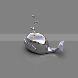 Escultura Decorativa de Acero Inoxidable Pulido Estilo Art Deco ANW2247 con Acabado Duradero para Aniversario - Product Image 5