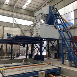 Tiết kiệm năng lượng nhẹ bê tông đúc sẵn hàng rào khuôn nhẹ phân vùng Bảng điều khiển sản xuất máy/Bảng điều khiển bên ngoài bức tường - Product Image 3