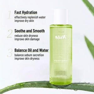 Tónico Facial de <span class=keywords><strong>Aloe</strong></span> <span class=keywords><strong>Vera</strong></span> Vegano de Marca Privada OEM, Cuidado Facial que Aumenta la Luminosidad con NAD PDRN, Hidratante, Reafirmante y Humectante - Product Image 2