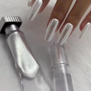 Polvo de Uñas Cromado con Efecto Espejo, Suministro de Fábrica, Polvo Metálico Ultrafino para Decoración de Uñas, OEM ODM - Product Image 5
