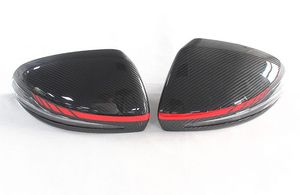 สำหรับเมอร์เซเดส ซี อี เอส ซีแอลเอส GLC GLA GLB คลาส W205 คาร์บอนไฟเบอร์เปลี่ยนฝาครอบกระจกมองหลังสีดำ - Product Image 1
