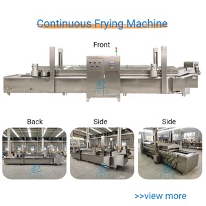 Промышленная автоматическая фритюрница непрерывного действия большой производительности для жарки картофельных чипсов, бобов, снековых гранул - Product Image 2