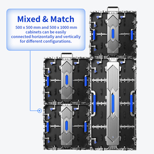 <span class=keywords><strong>4</strong></span> मीटर x 3 मीटर स्टॉक p3.91 आउटडोर एलईडी स्क्रीन पैनल 500 * स्टेज रेंटल के लिए 500 मिमी - Product Image 6