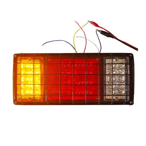 Supplier customized wholesale led 24 volt secure warning light man truck rear light