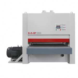 Ponceuse automatique double tête robuste pour le ponçage de planches, tables, chaises, panneaux de porte et le traitement du mobilier - Product Image 3