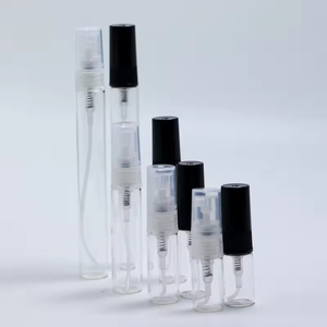 Mini Botella de Perfume de Muestra, 2ml 3ml 5ml 10ml, Atomizador de Perfume Vacío Transparente, Tubo de Vidrio, Envase para Aceite - Product Image 4